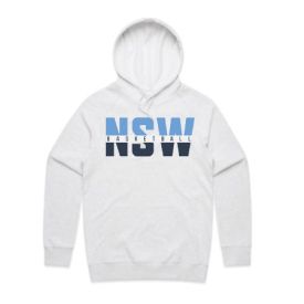 Split Snow Marle Cotton Hoodie 