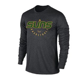 Sherbrooke Suns - Pro Performance Longs Sleeve Tee - Black Marle