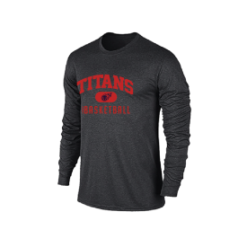 Hawthorn Titans - Pro Performance Long Sleeve Tee - Black