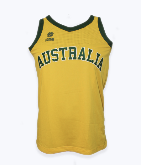 Elite Australian BOOMERS Player Jersey GOLD | Aussie ...