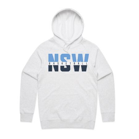 Split Snow Marle Cotton Hoodie 