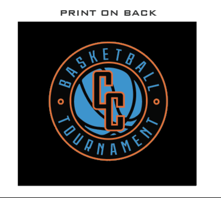 Black Cotton Hoodie Back Print