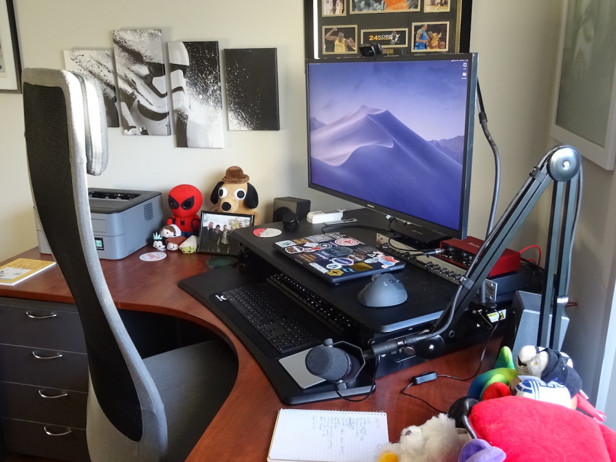 My desk