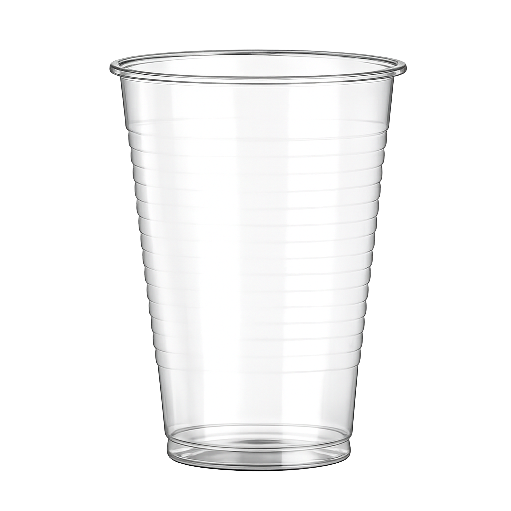 DISPOSABLE GLASS TRANSPARENT