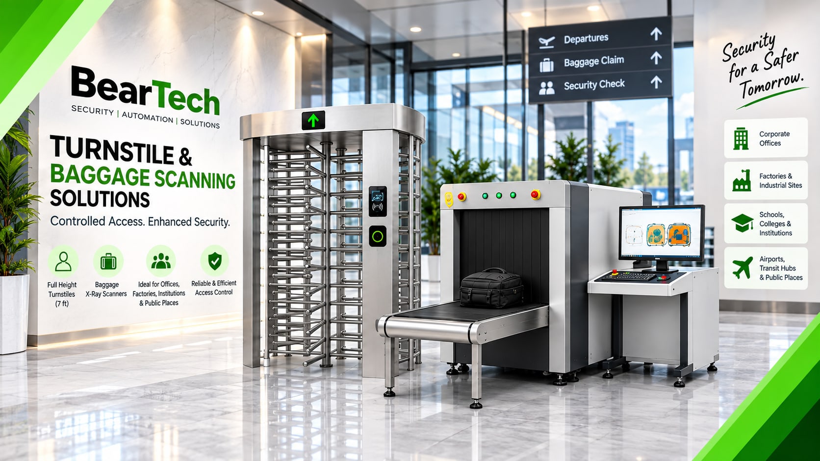 Turnstile & Baggage Scanning