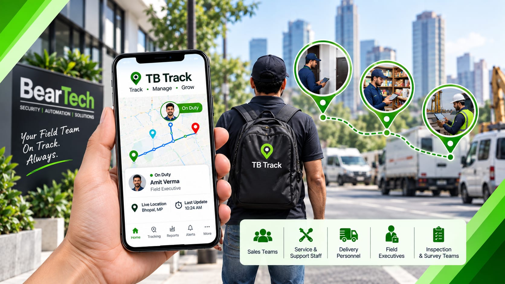 Employee and Field-Force Tracking
