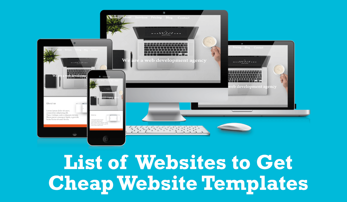 Cheap website templates