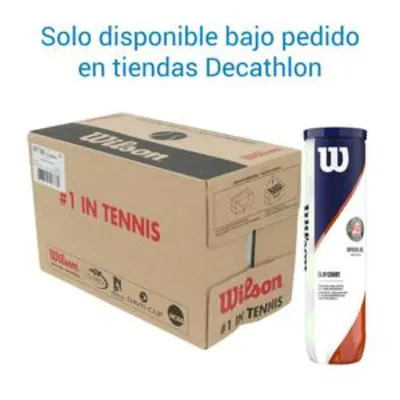 Cajón de Pelota de tenis 18Botes de 4 Pelotas  Roland Garros