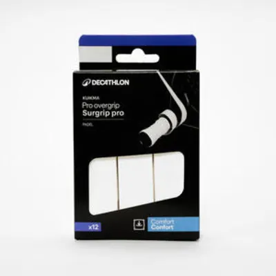 Lote de 12 cubregrips de pádel Kuikma Pro
