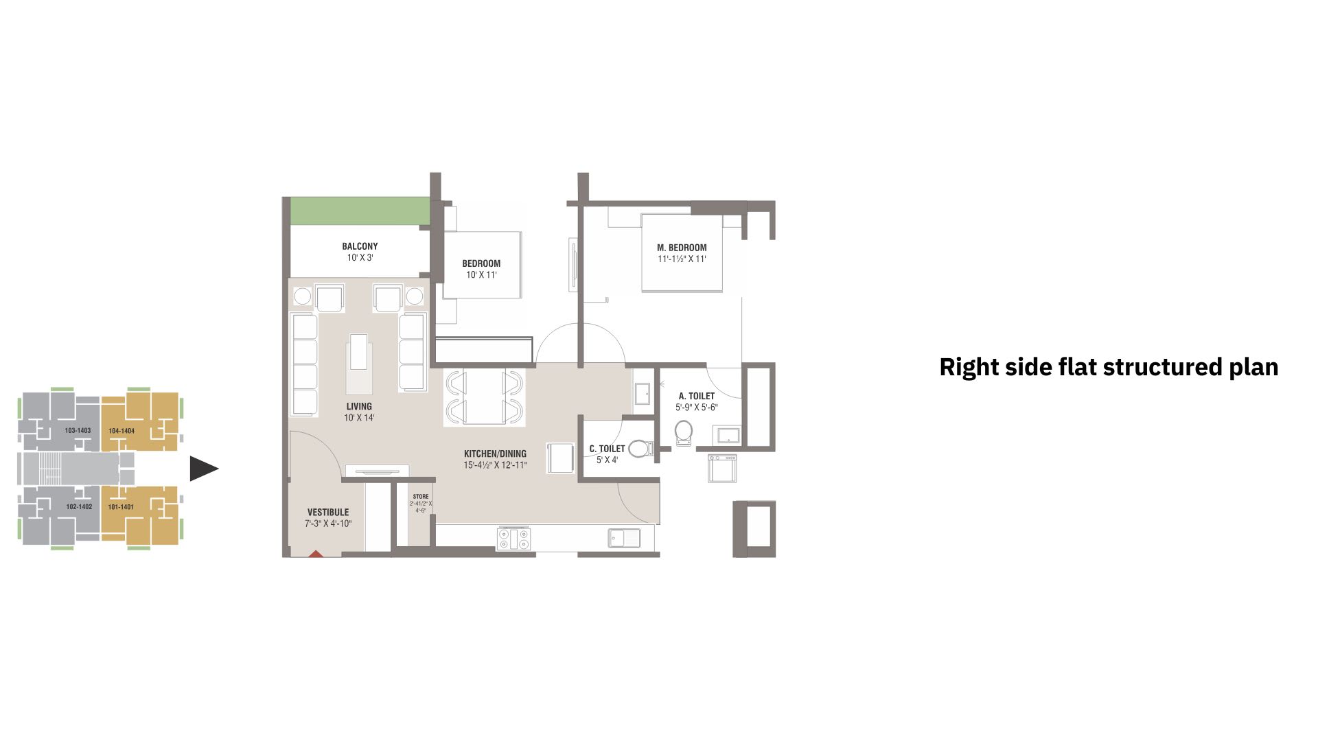 Aavkar Emerald, view 6