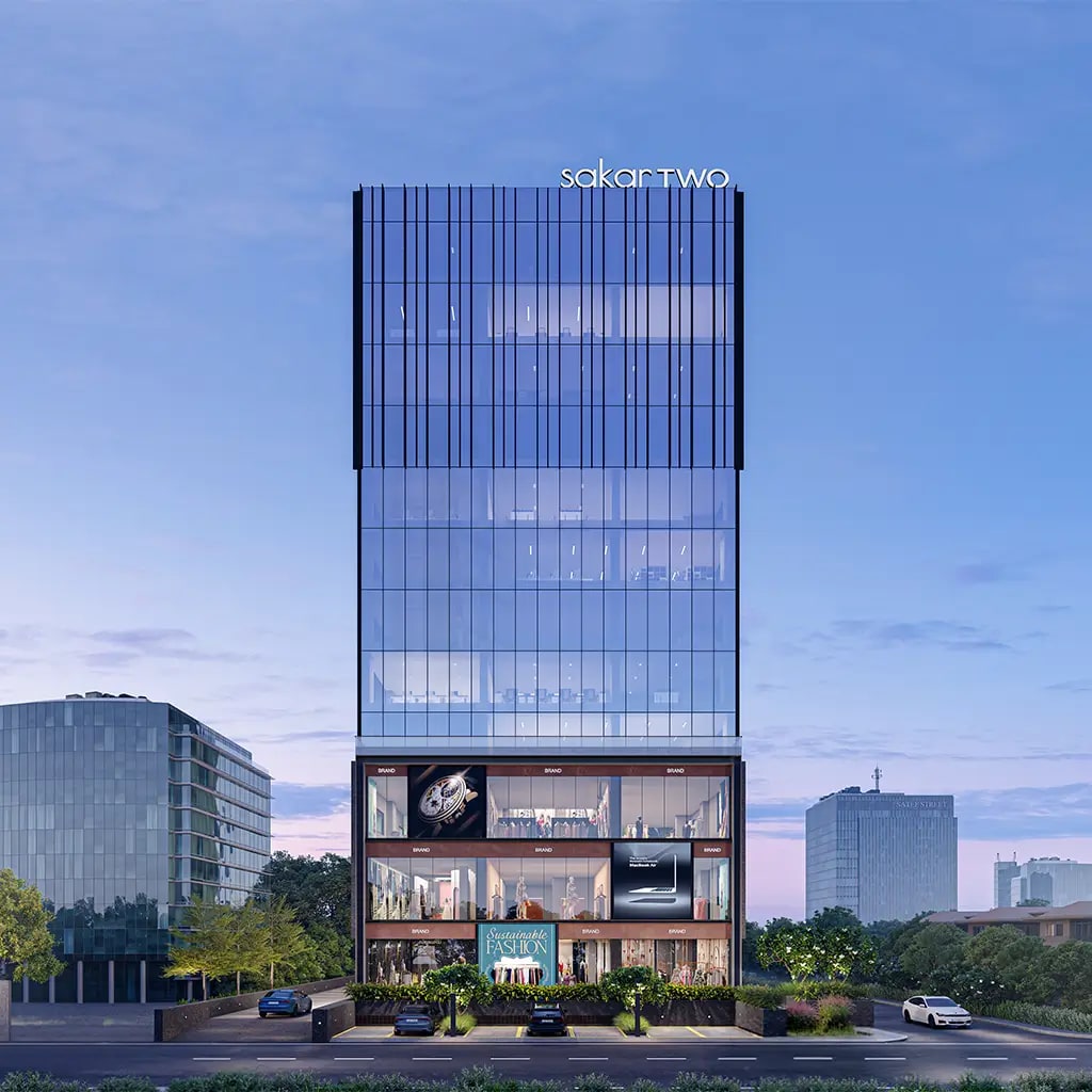 Retail showrooms at Sakar Two