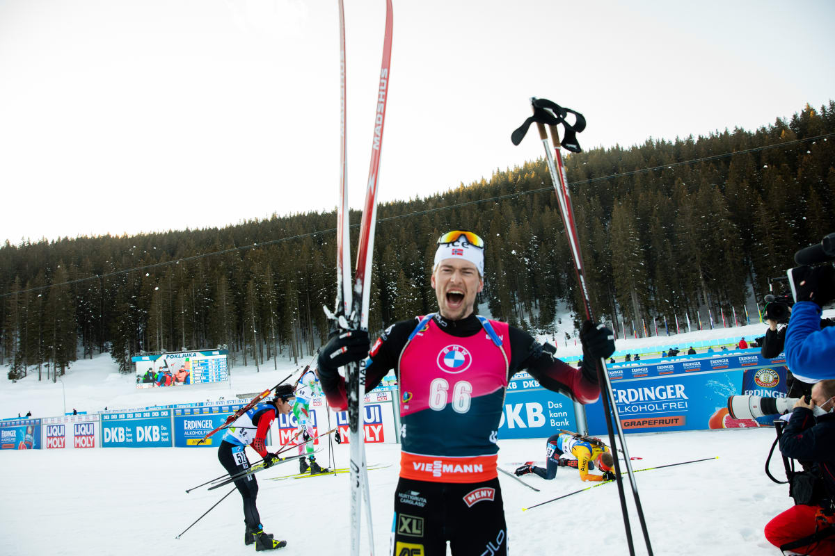Jo 2023 Biathlon Calendrier Sturla Holm Laegreid's Dream Season Continues, Wins Ibu 20 Km World  Championship