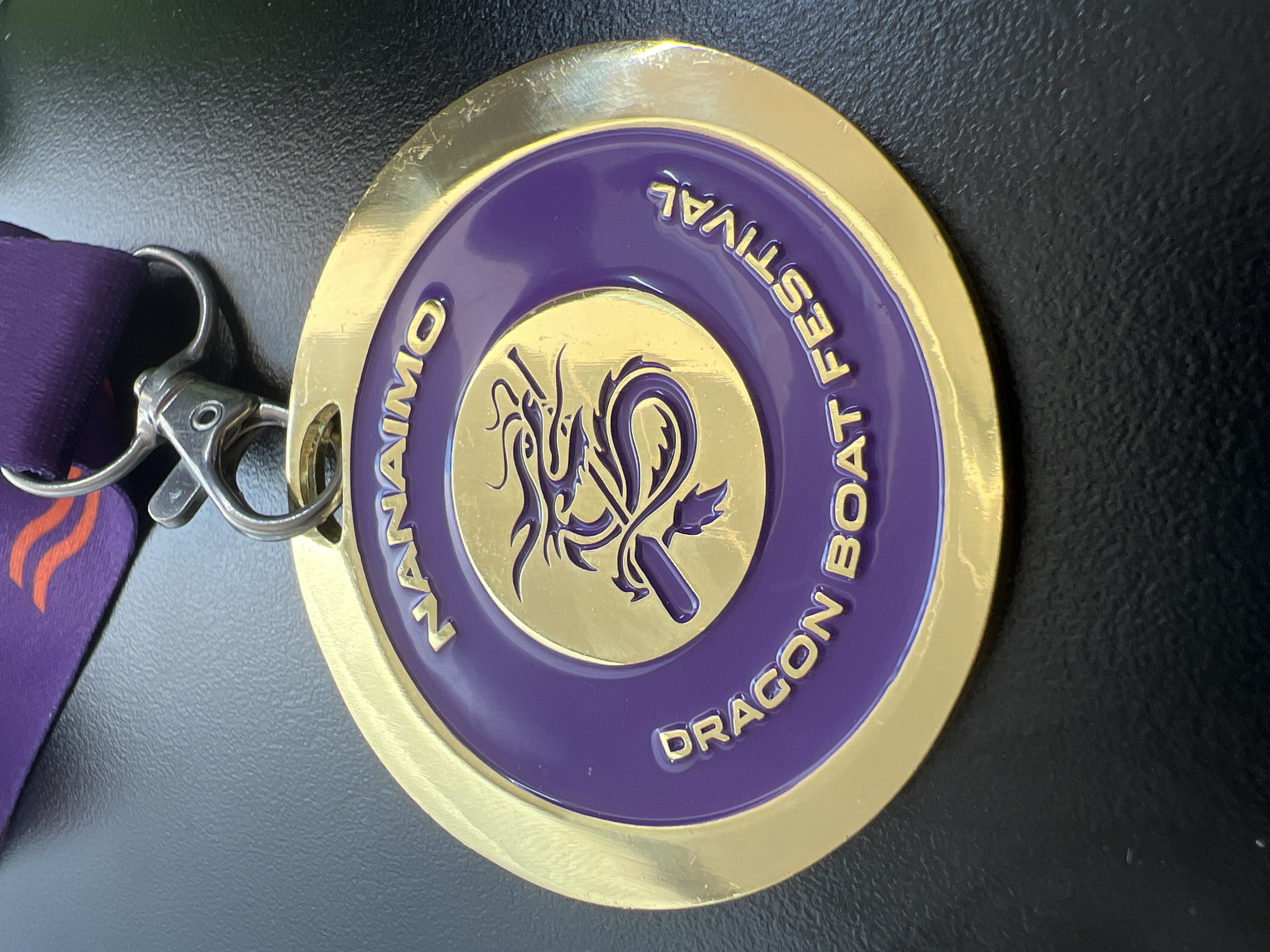 Nanaimo Dragon Festival 2022 medal photo