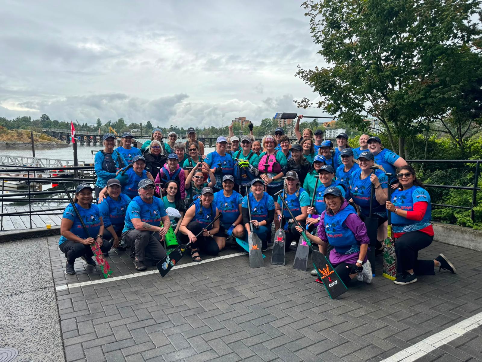 Victoria Dragon boat festival, 2026 - Relay Race group photo
