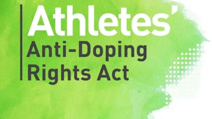 Logo of Athletes' Anti-Doping Rights Act