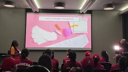Logo of Women’s U19 T20 World Cup 2023 Health Education