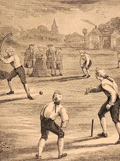 Logo of Early village cricket