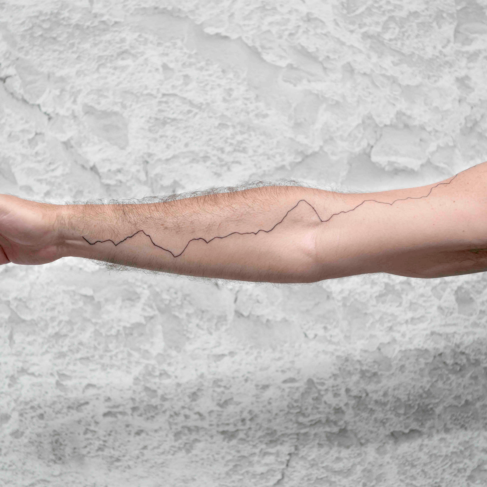 Justin Brice Guariglia's arm tatoo Justin Brice Guariglia's arm tatoo