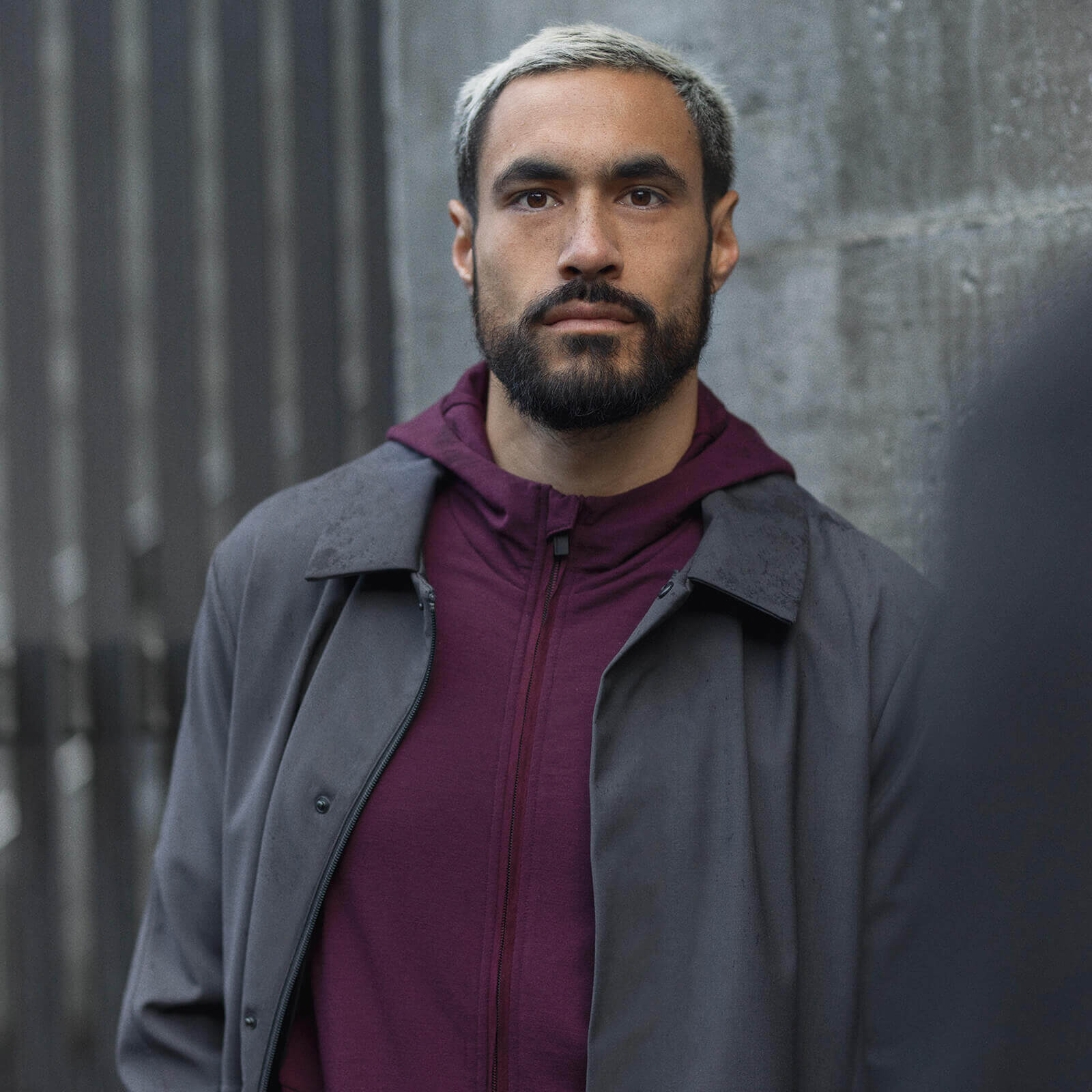 Man wearing icebreaker jacket from City collection Man wearing icebreaker jacket from City collection
