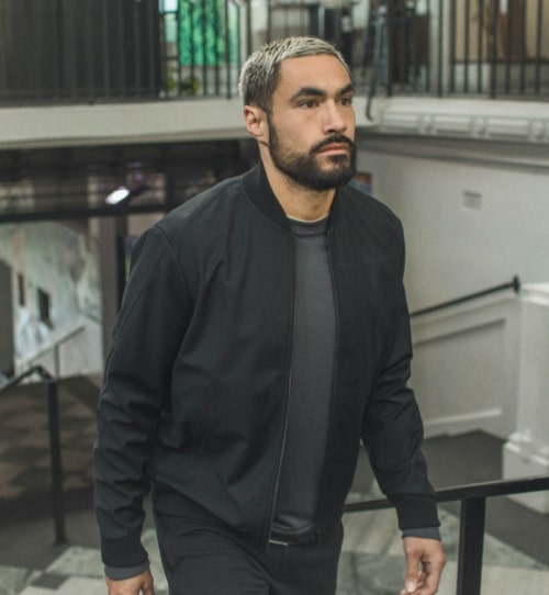 Men’s Merino Bomber Jacket