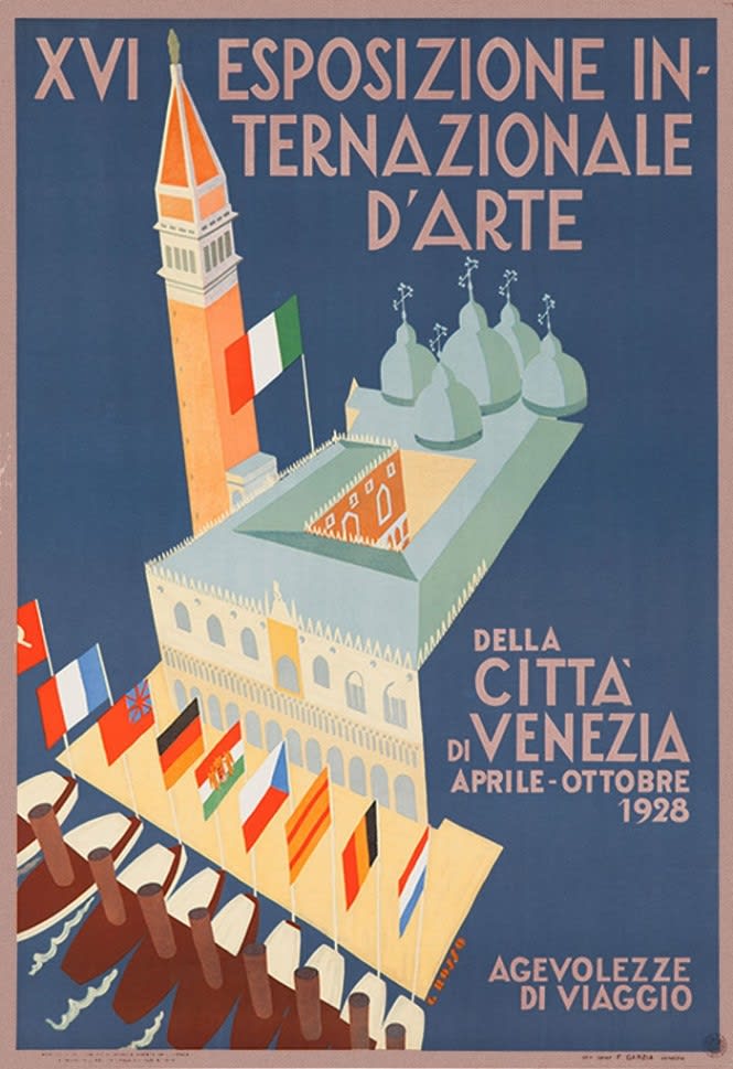 Biennale di Venezia, francobollo celebrativo