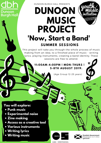 Dunoon music project summer vloqn5