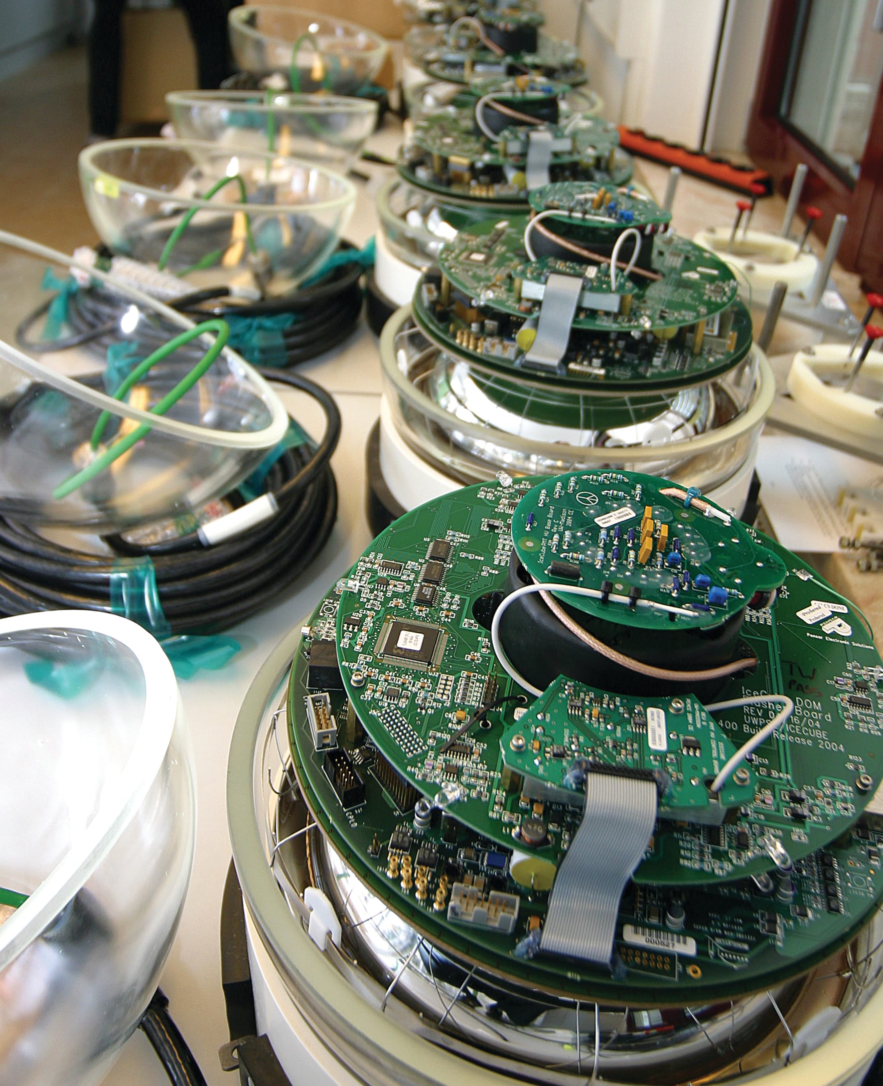 Digital Optical Module (DOM) Development IceCube