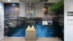 The IceCube section of "The Cosmonaut," an art–science exhibition at the Hanyang University Museum in Korea.