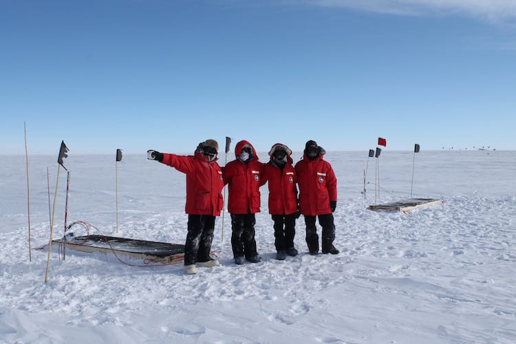 Scintillators at Pole