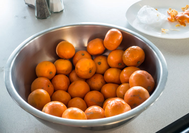 tangerines