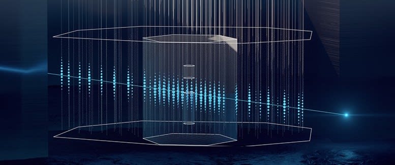 Track through the detector