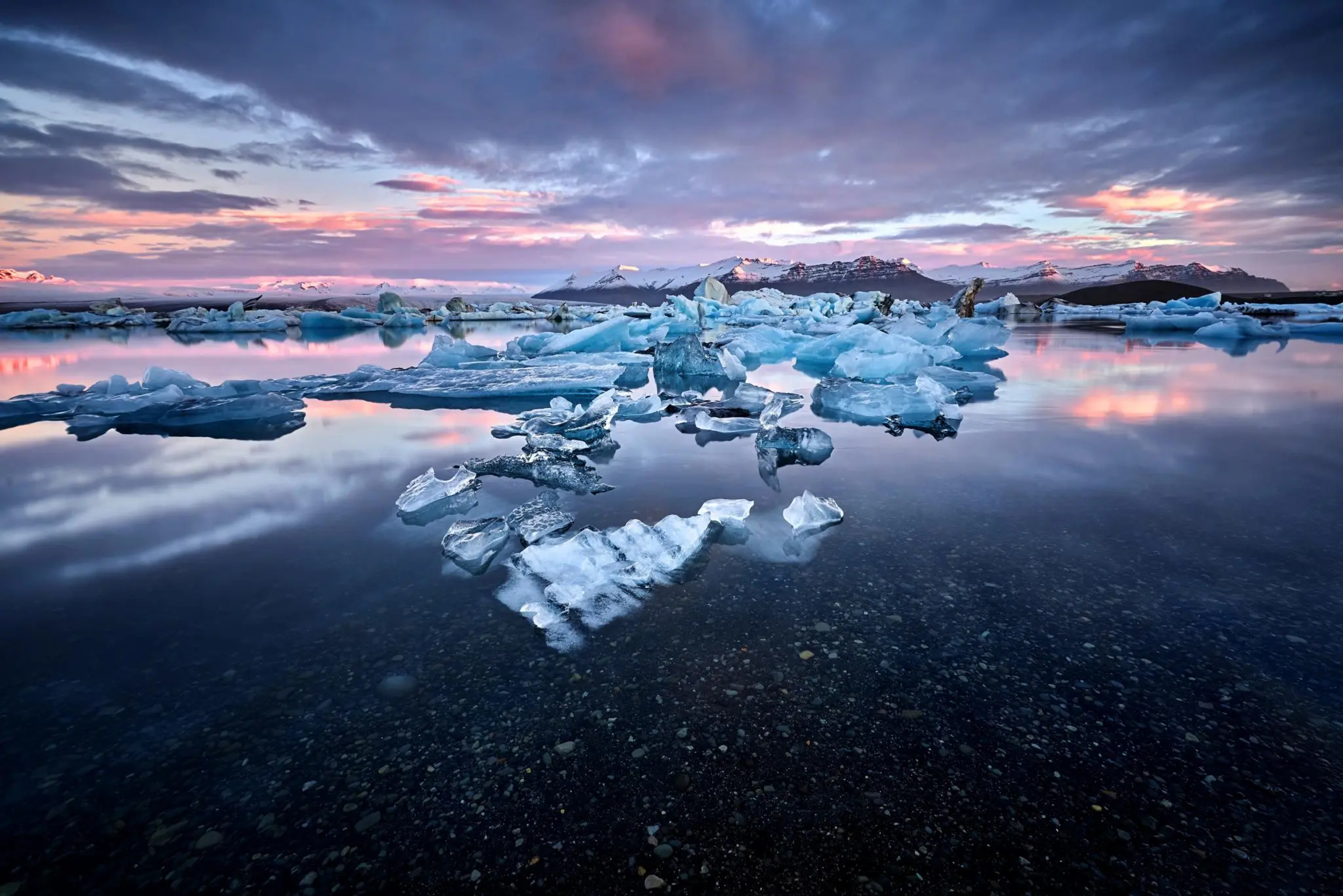 Jokulsarlon glacier lagoon