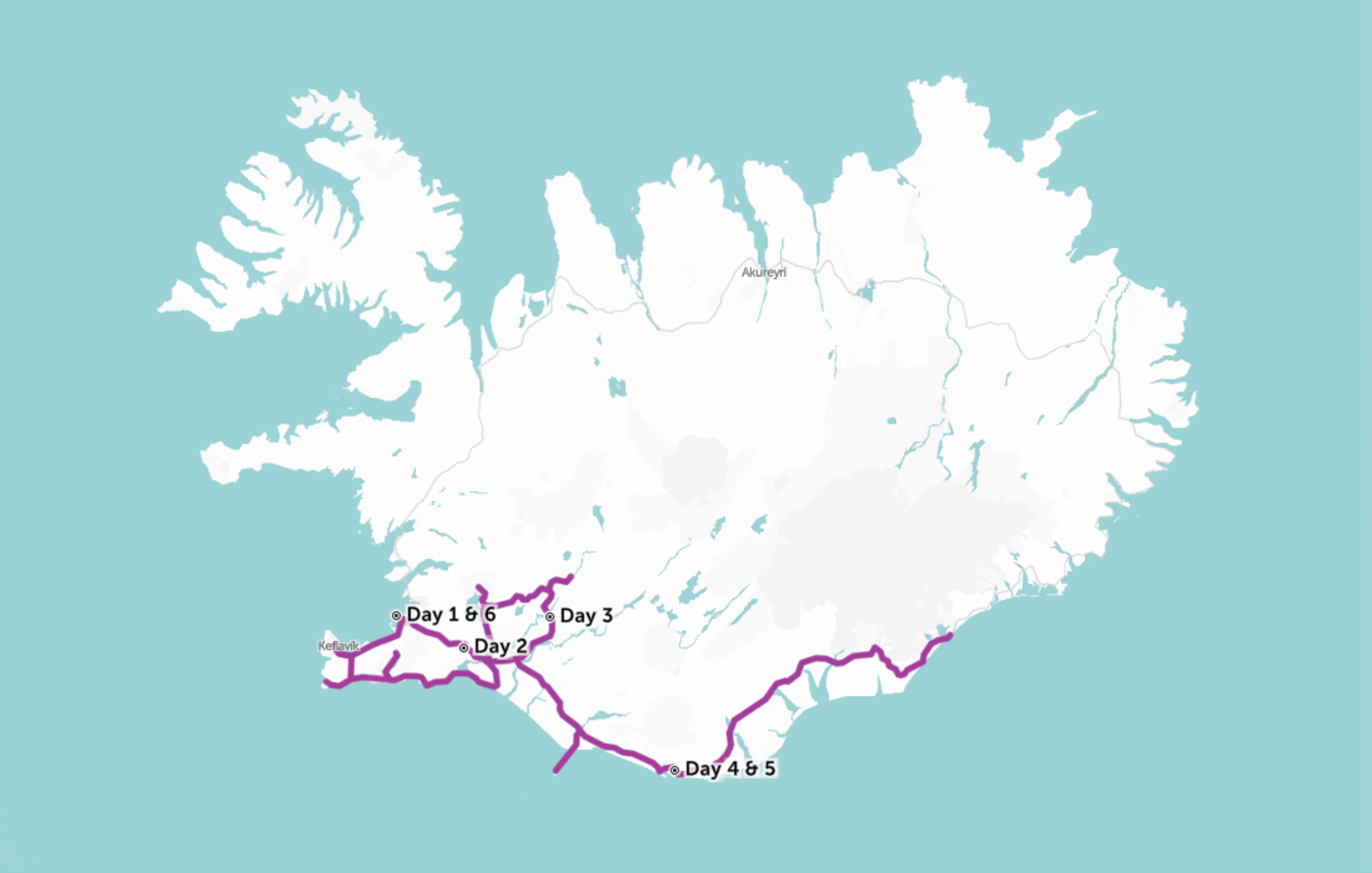 Your 7-day self-drive itinerary