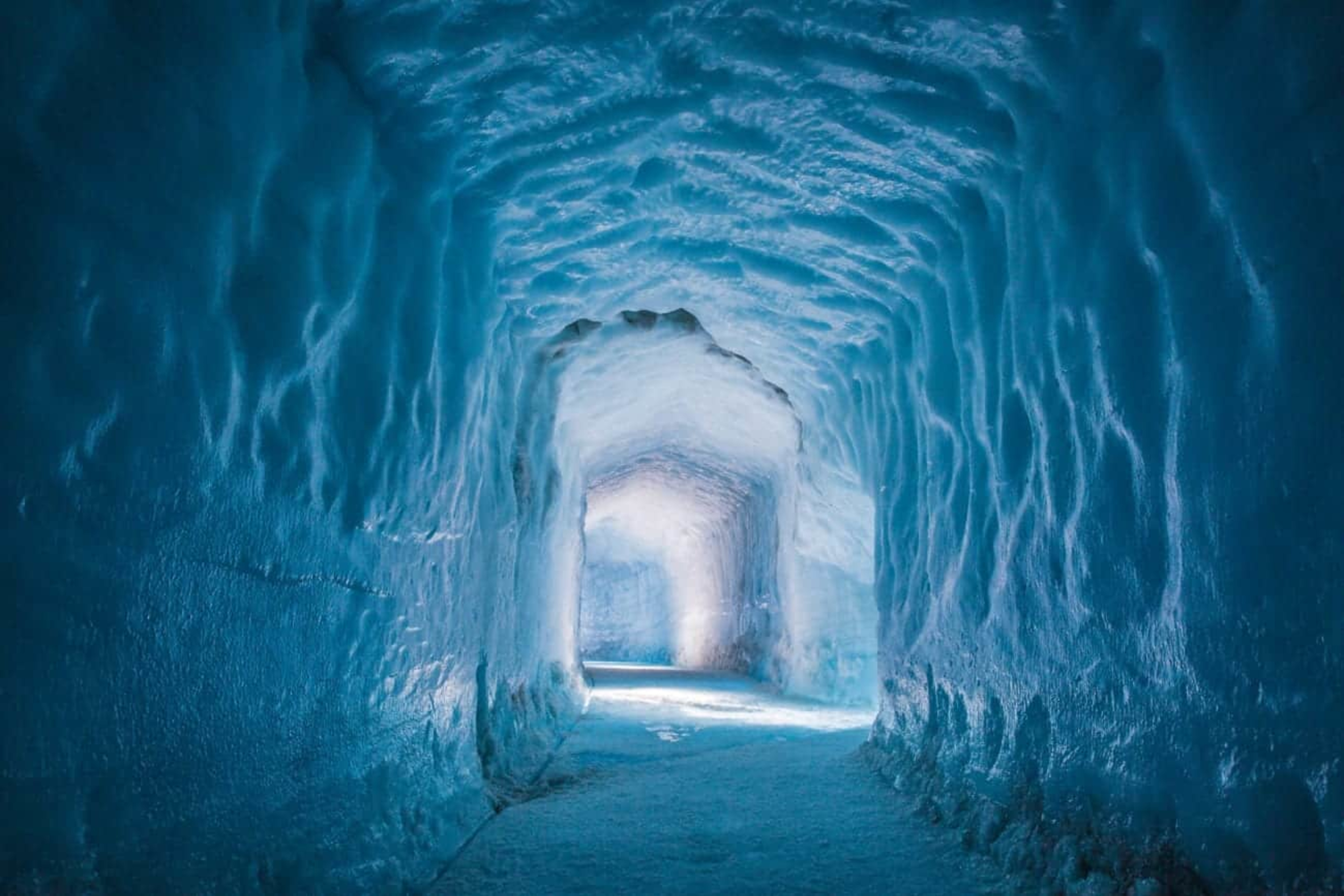 Into The Glacier ice tunnel