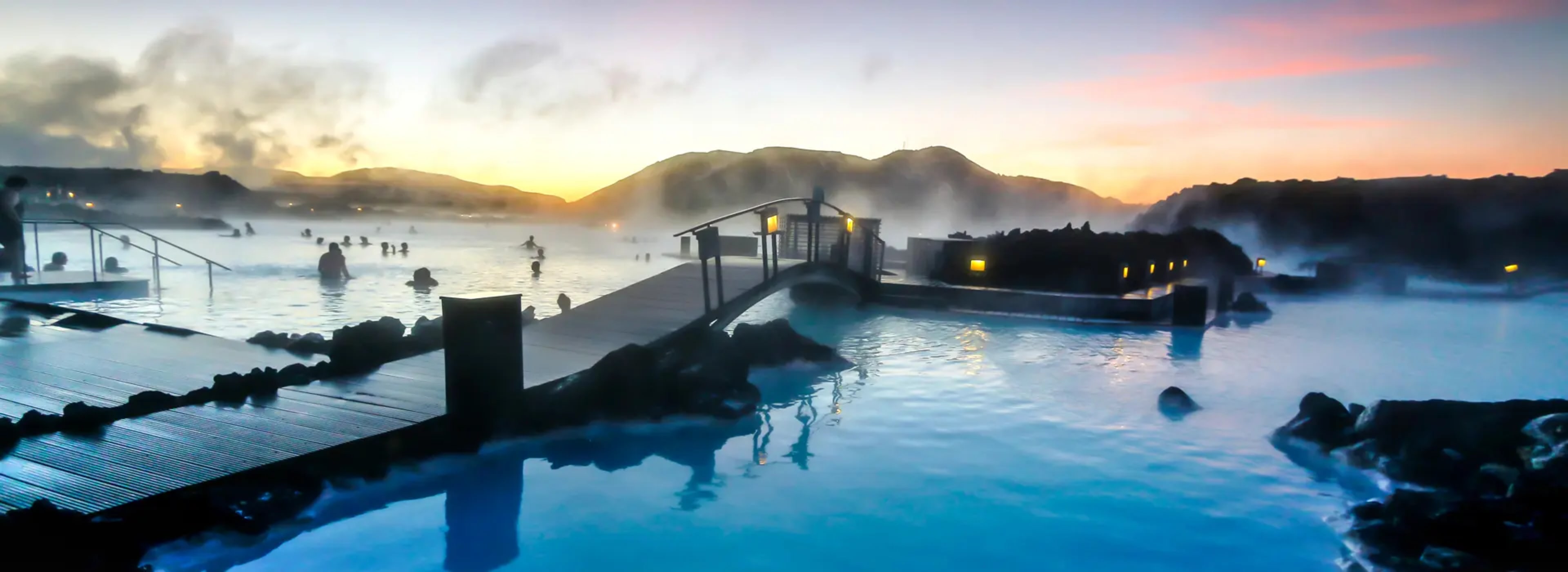 Blue Lagoon at sunrise