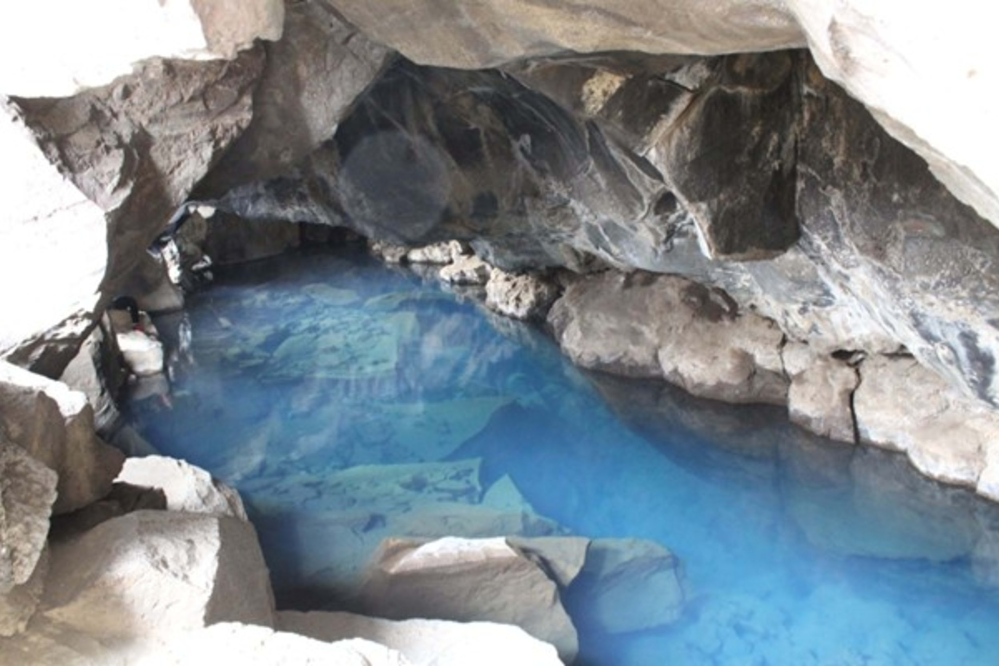 Grjótagjá cave in North Iceland 