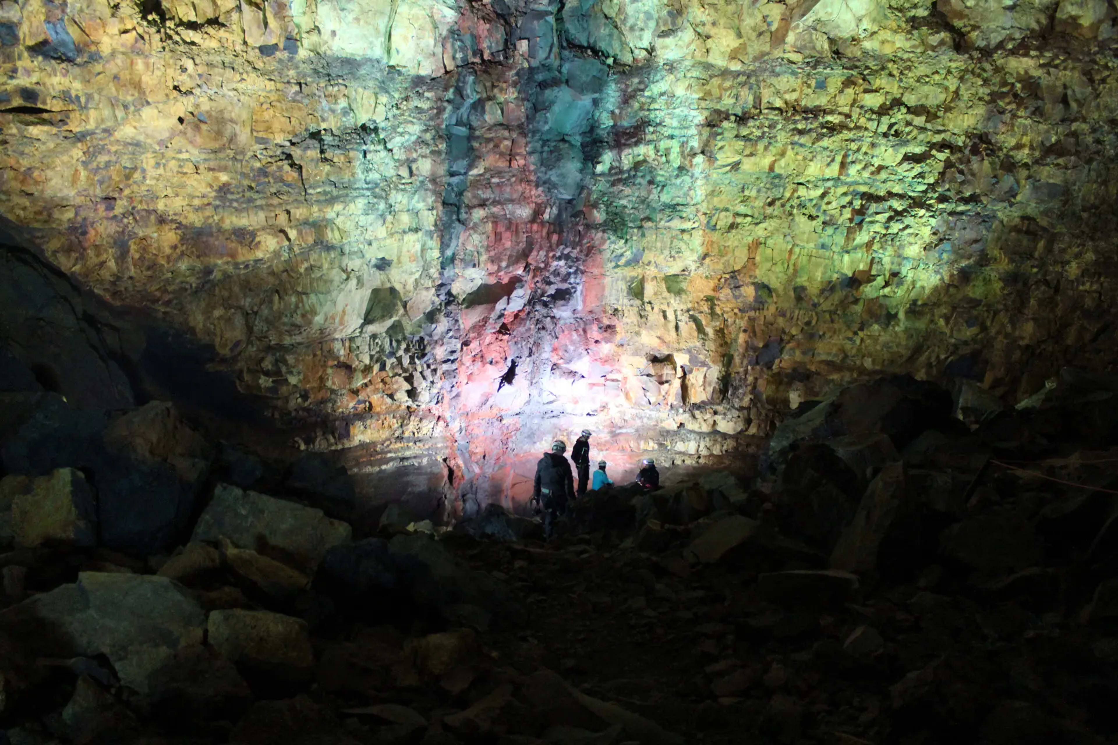 Inside the Volcano Experience, Iceland