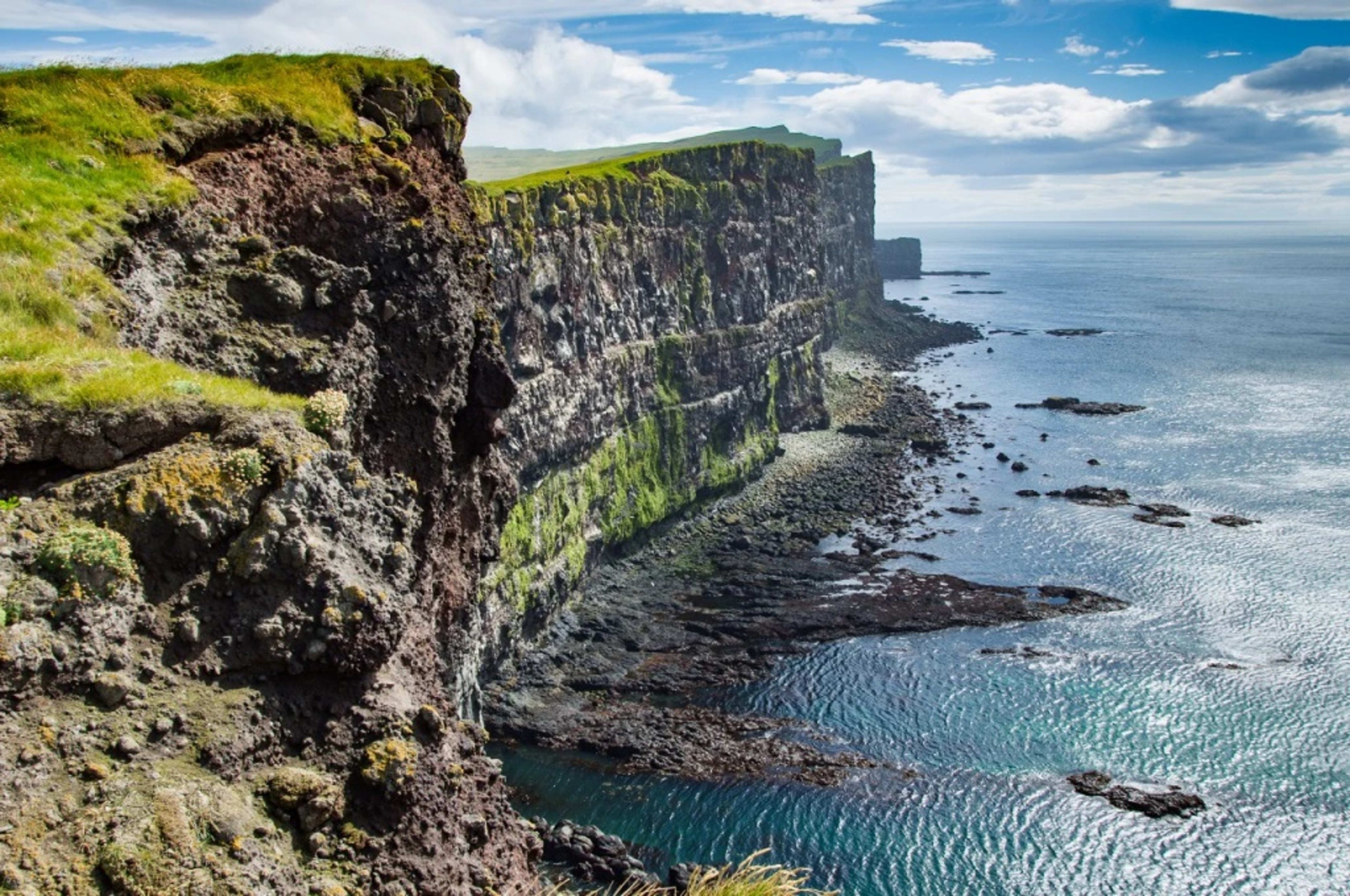 Látrabjarg cliffs in the Westfjords