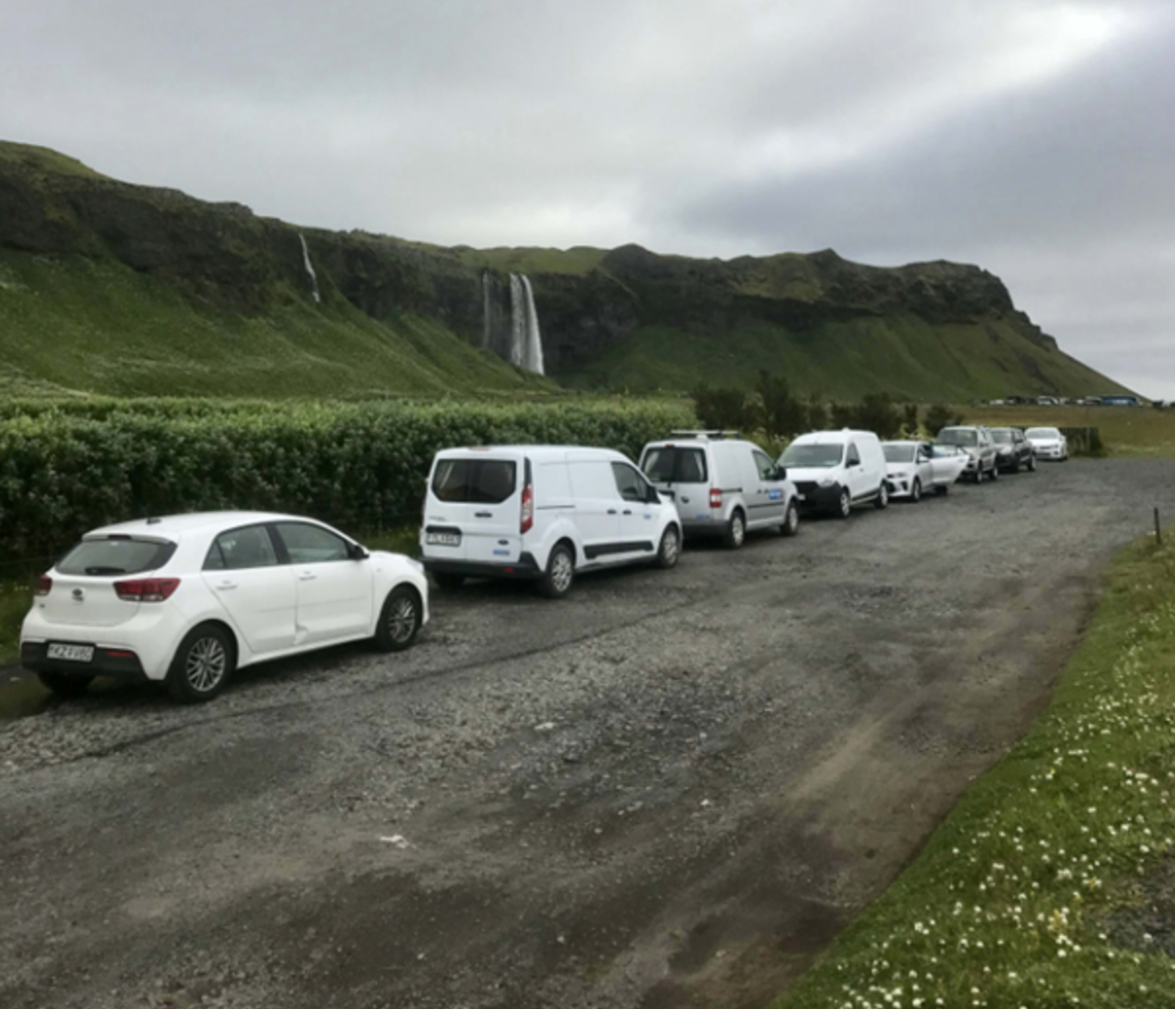 Parking information in Iceland