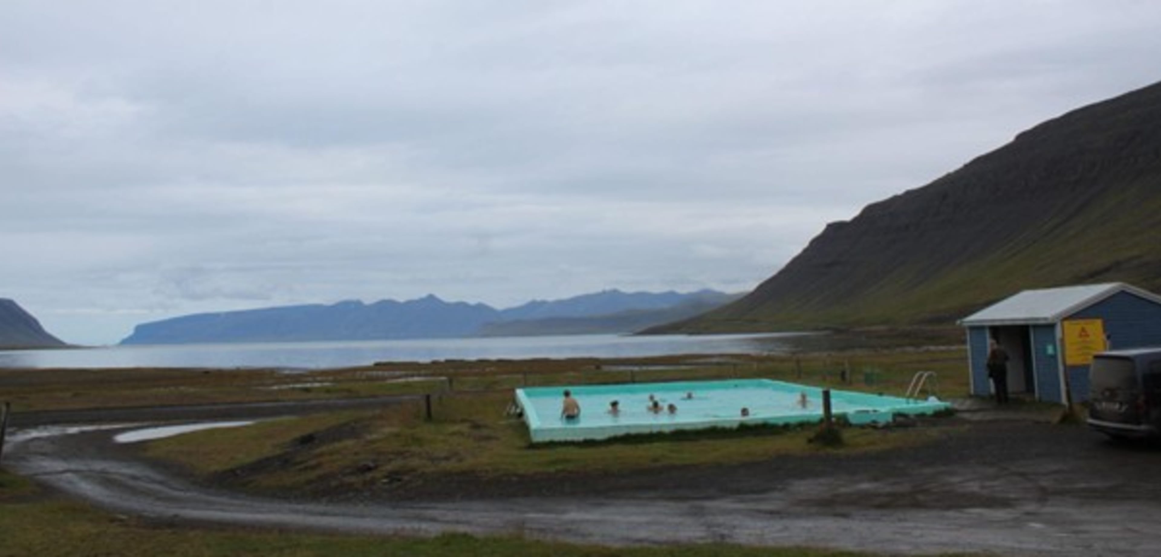 Reykjafjarðarlaug in the Westfjords