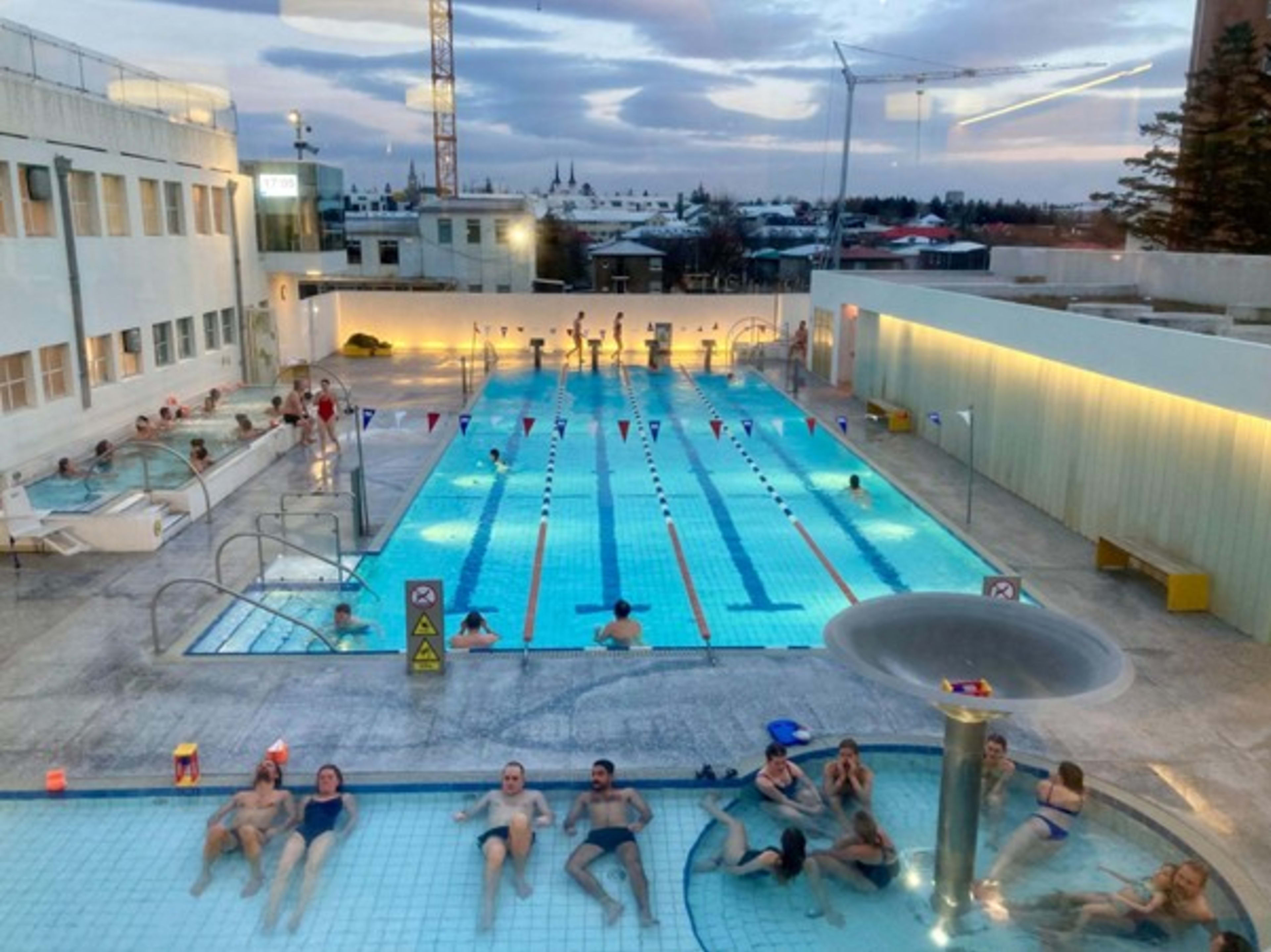 Sundhöllin pool in Reykjavík