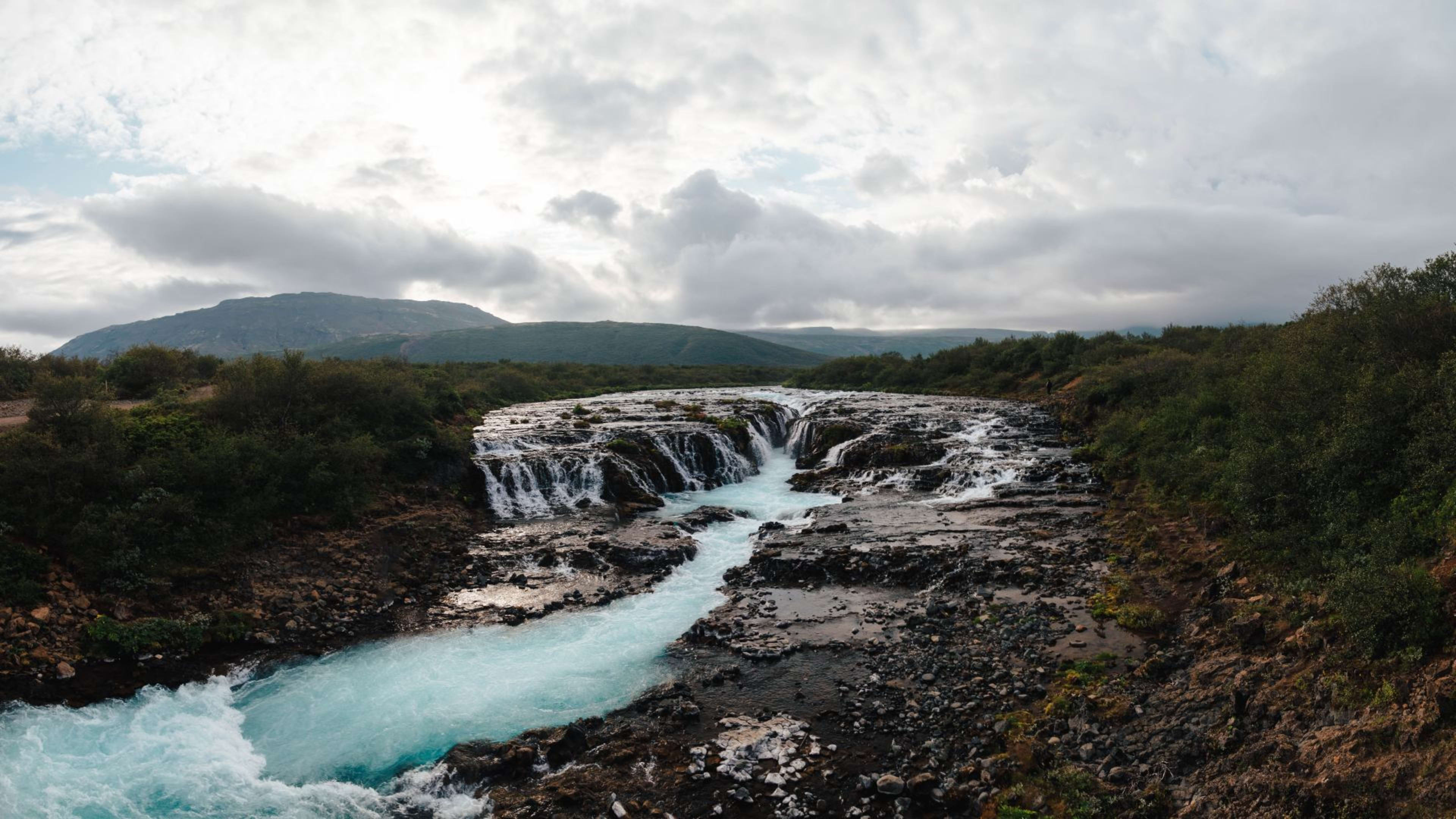 Bruarfoss waterfall