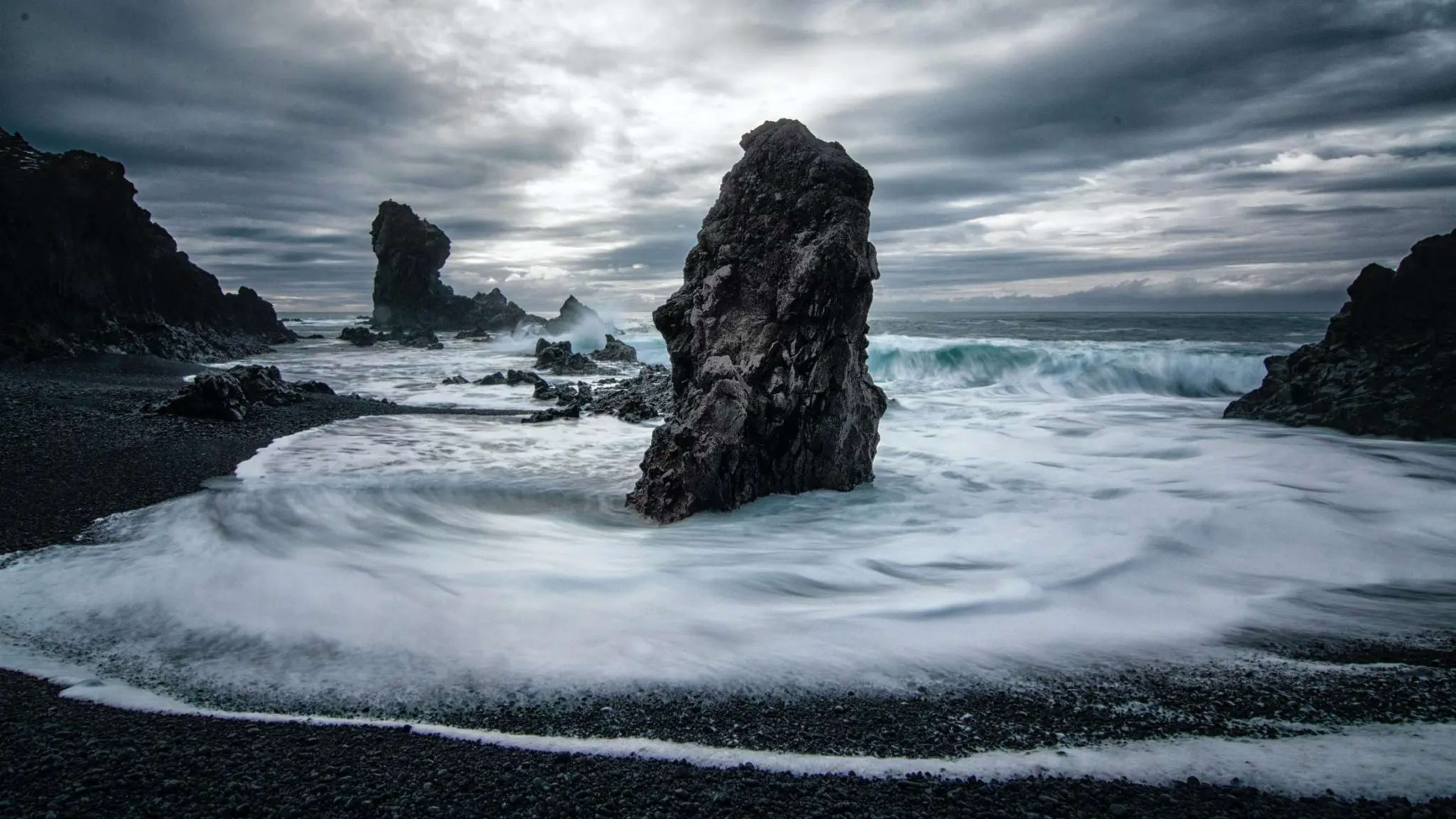 Djupalonssandur beach on the Snæfellsnes peninsula