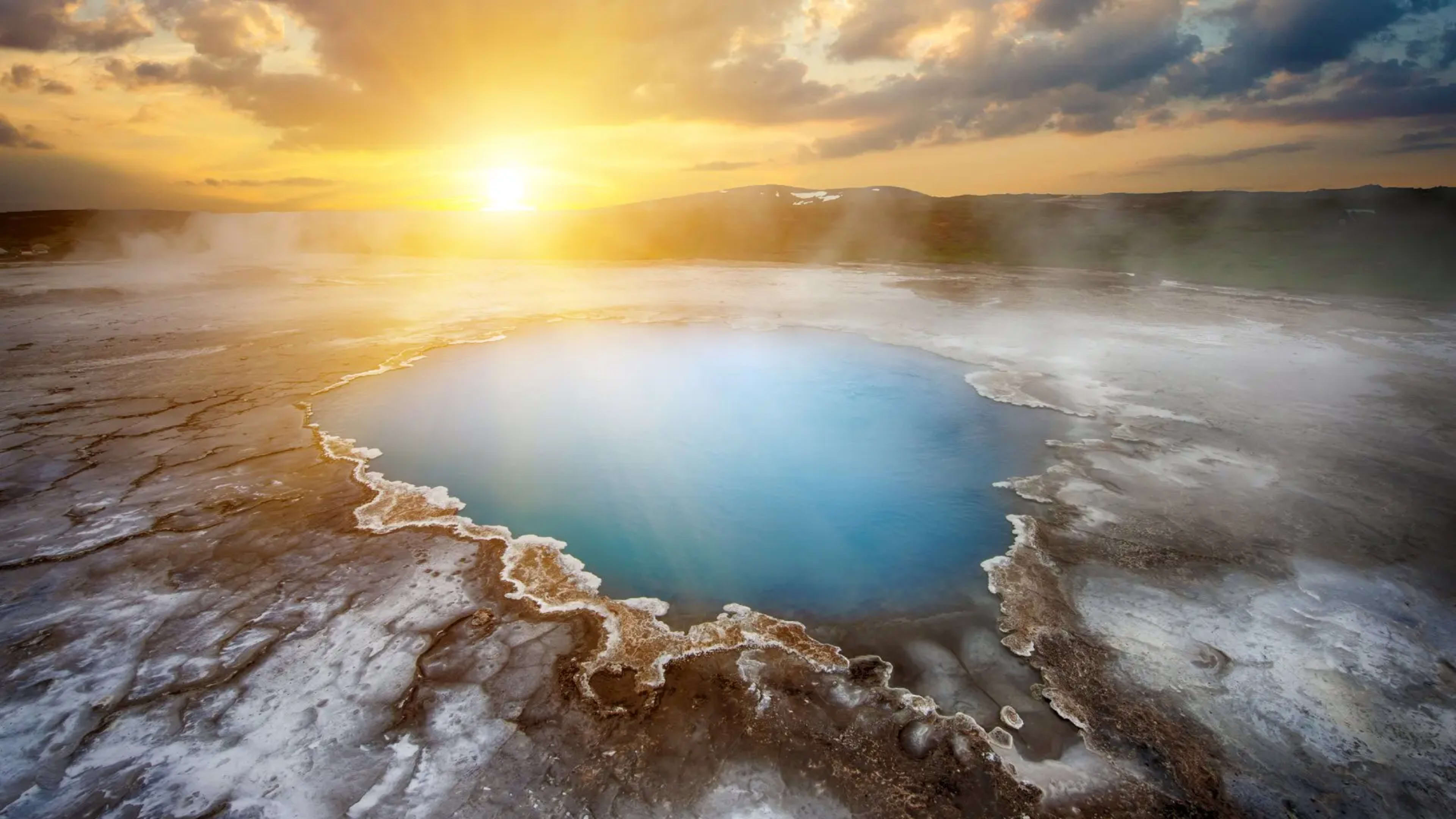 Geysir geothermal area in Iceland