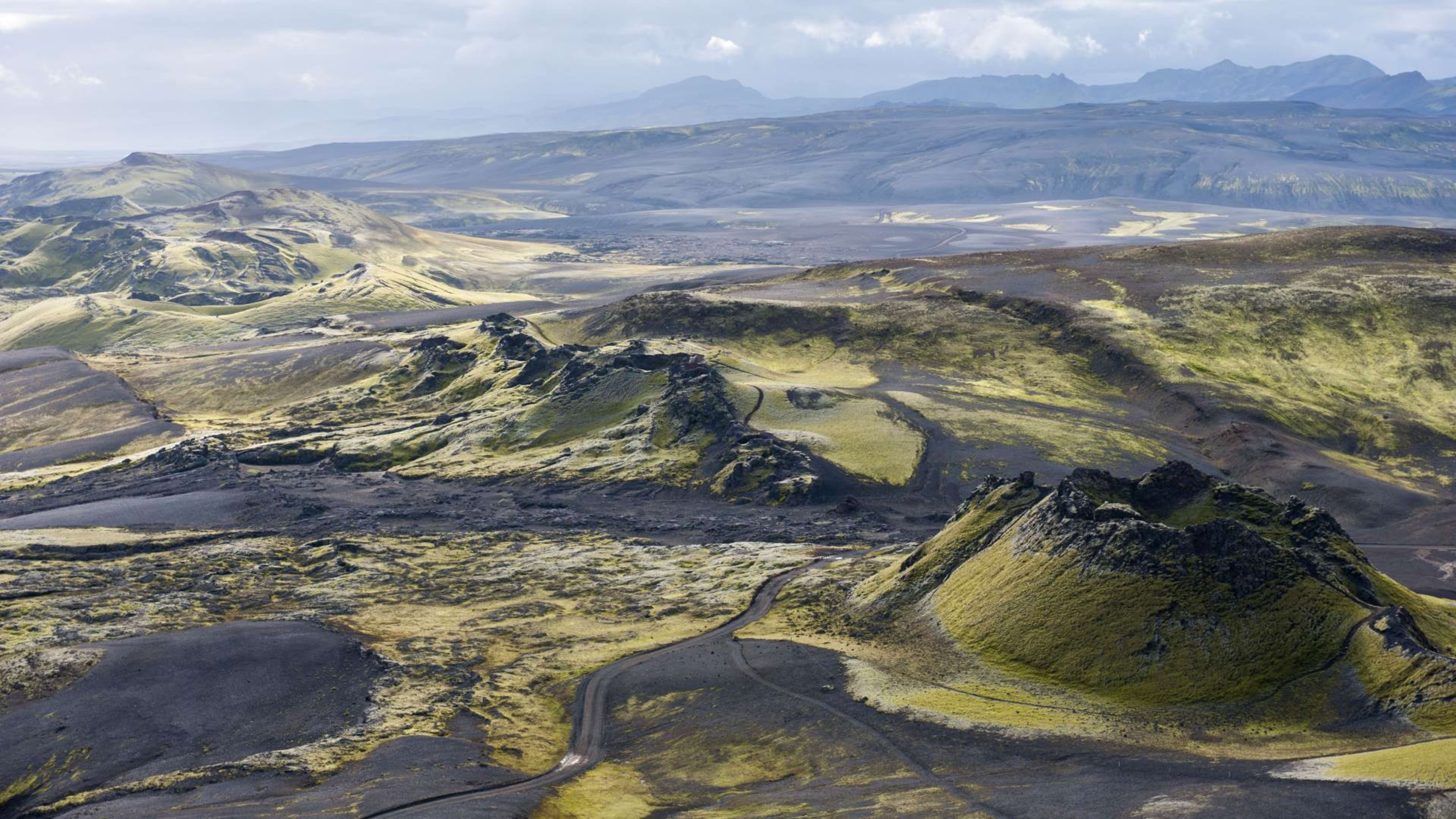 Lakagígar from the air