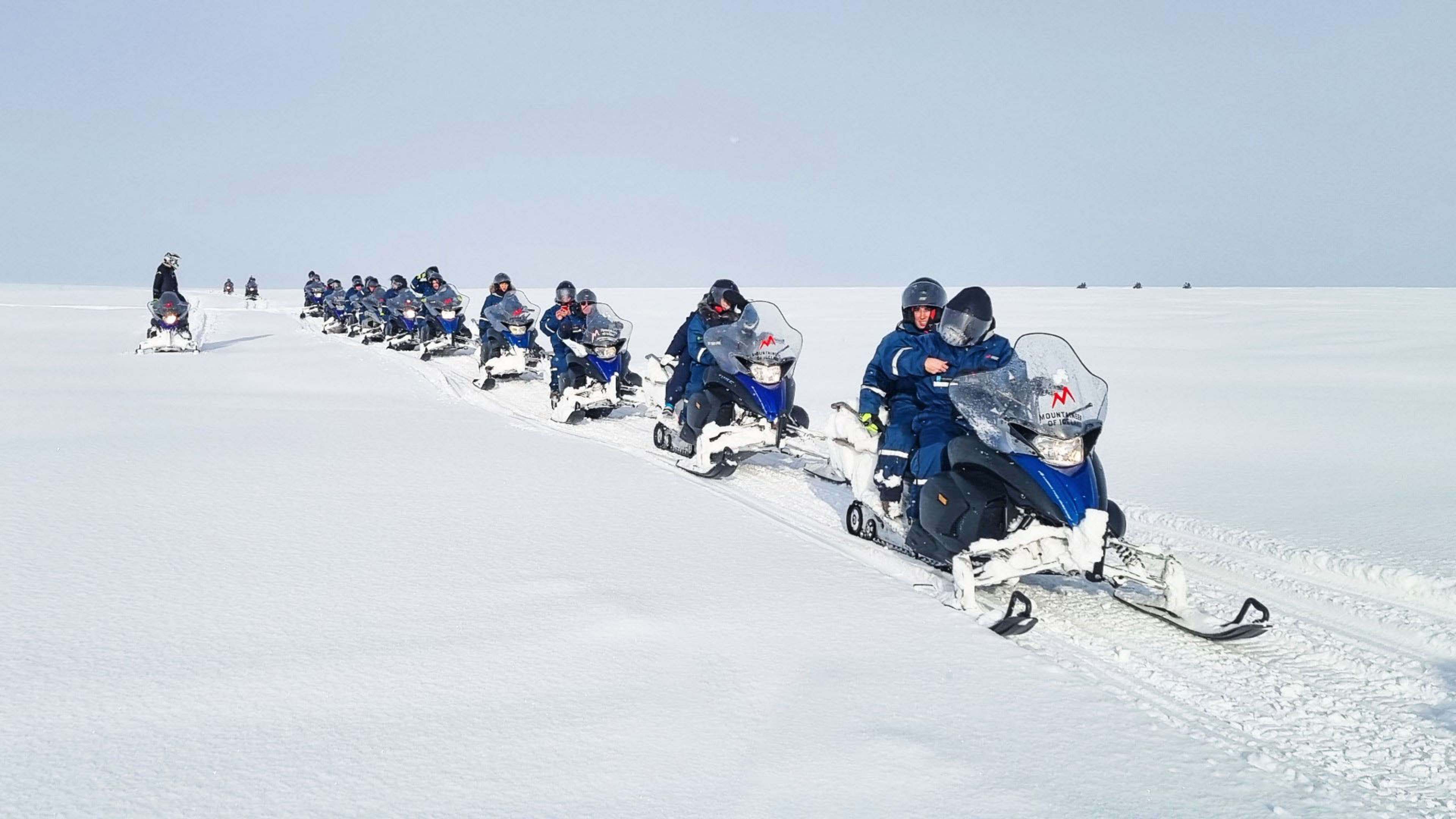 Mountaineers of Iceland Langjökull snowmobile tour