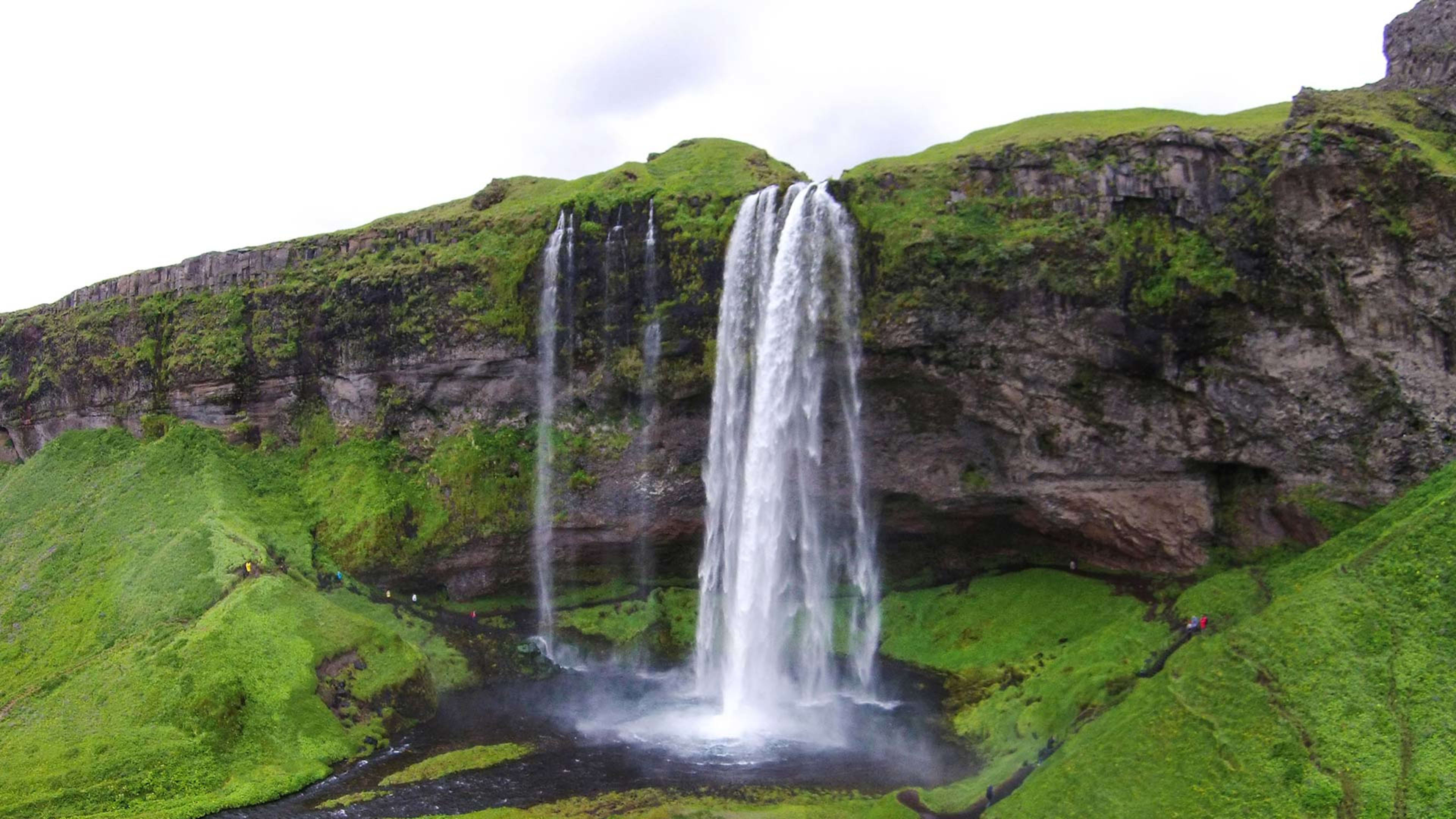 Seljalandsfoss waterfall in South Iceland