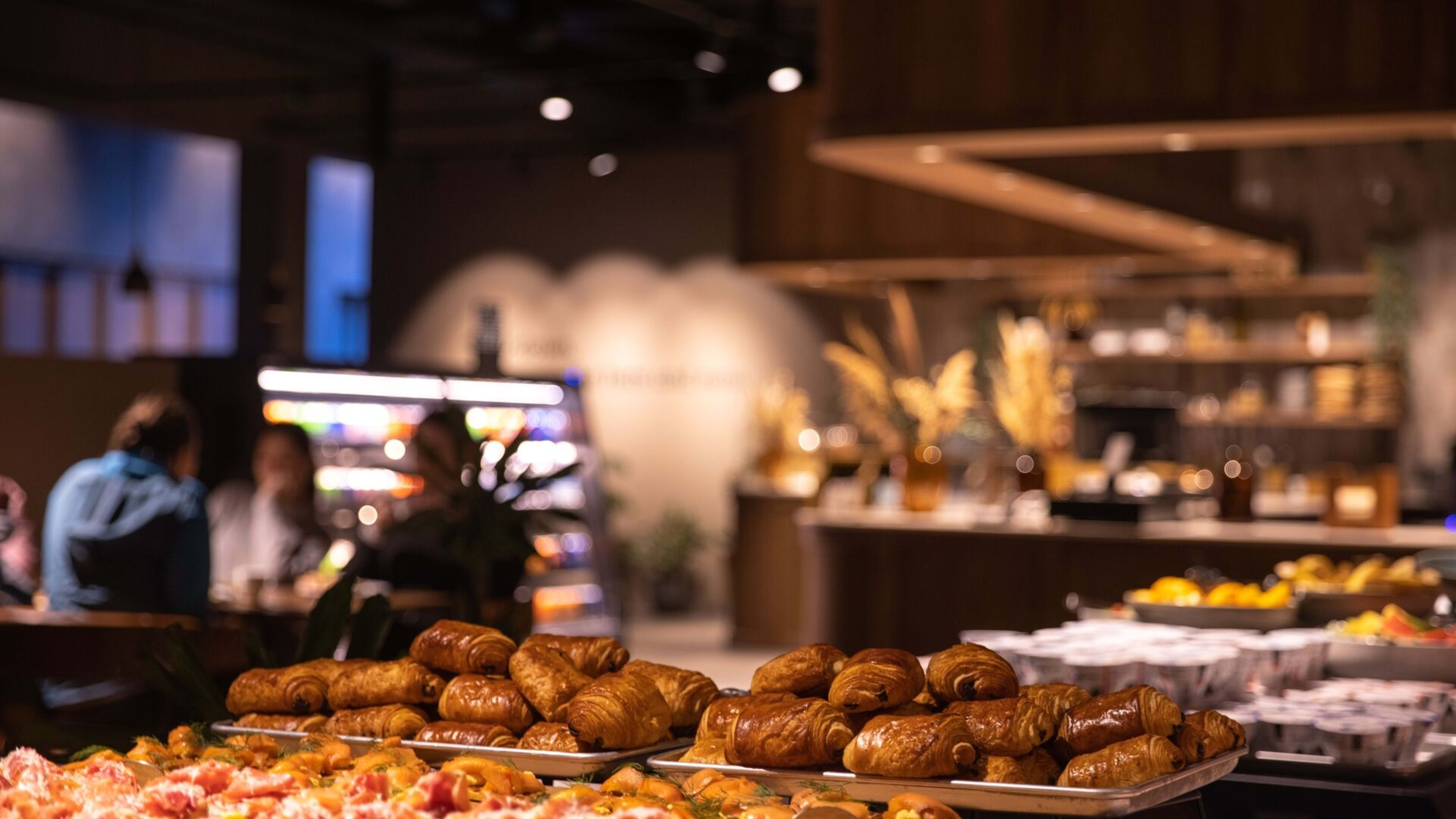 Pastries at Sky Lagoon Café.