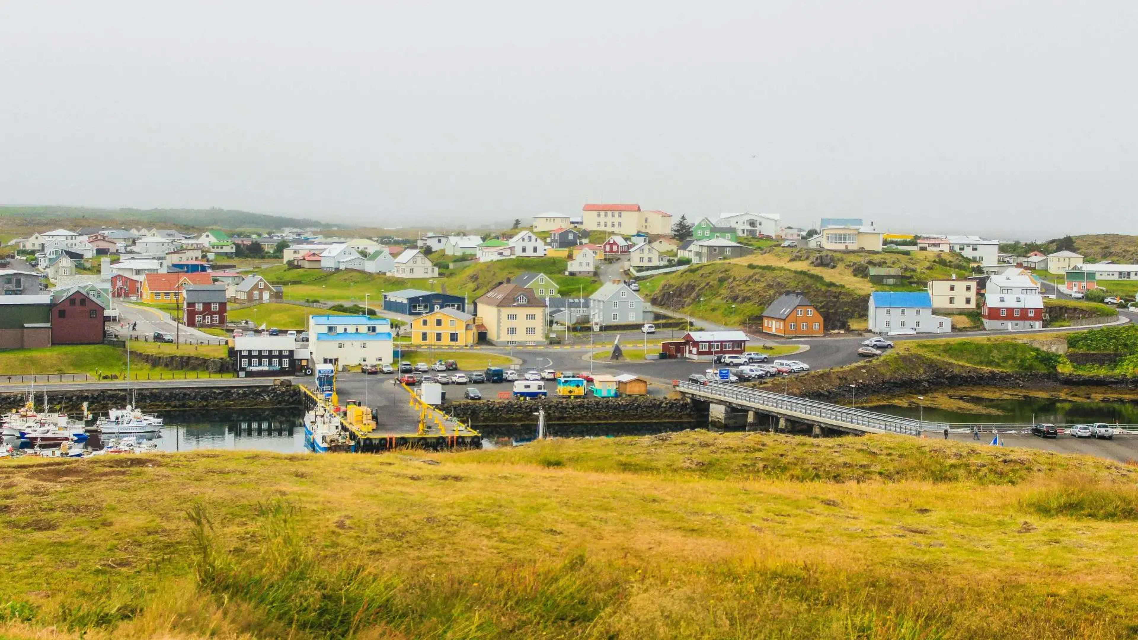 Stykkisholmur harbor, Snæfellsnes peninsula