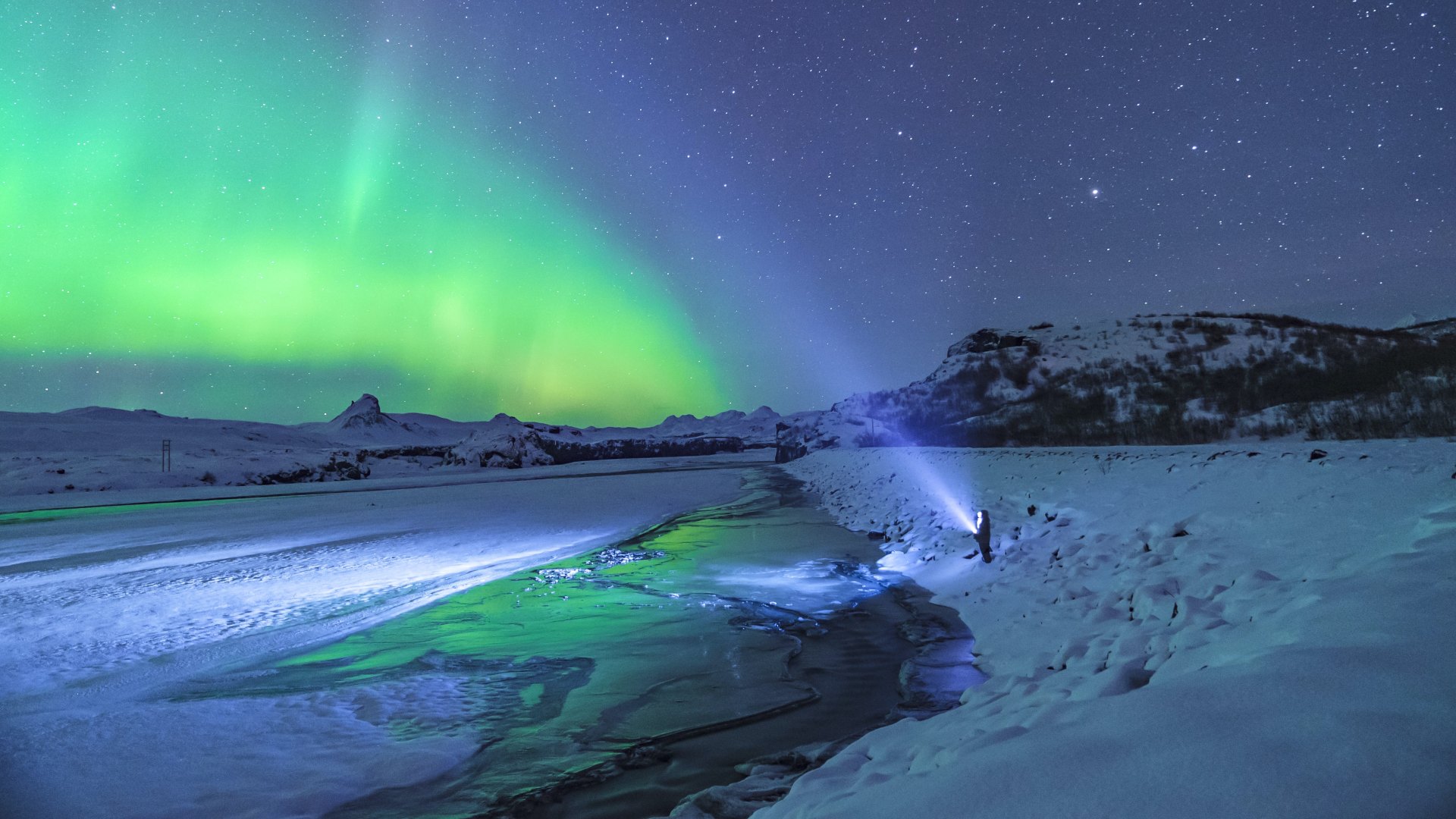 Aurora Boreal na Islândia, um espetáculo!